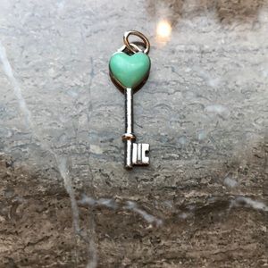 Tiffany & co. Heart Key Pendent